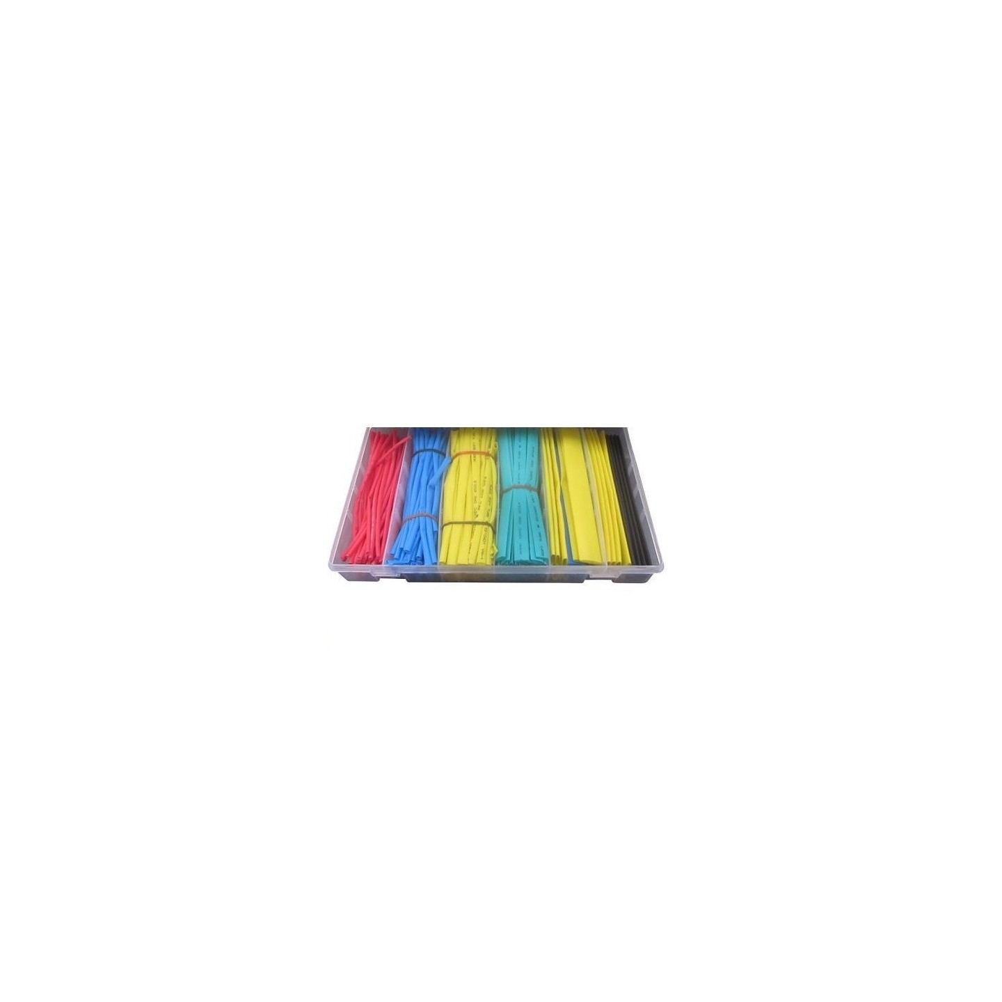 Assortiment krimpkousen gekleurd 235 stuks