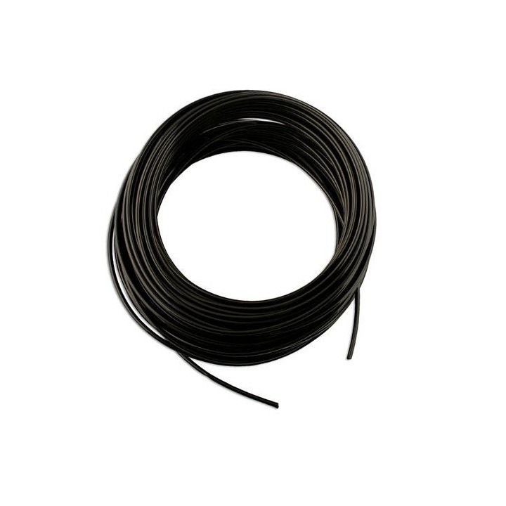 Brandstofslang rubber 6.0 mm  - 1 meter