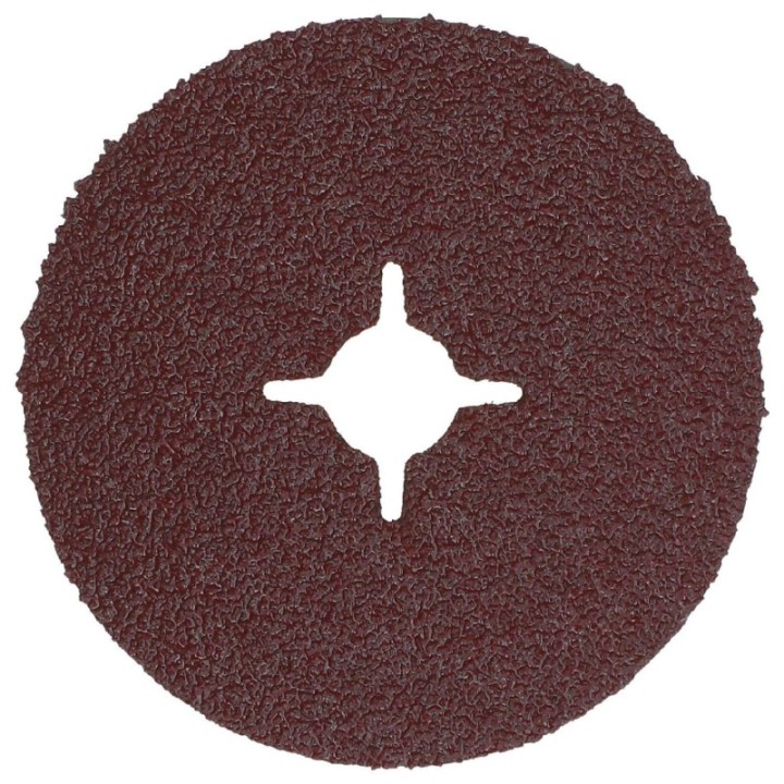 Norton Fiberschijven Alox F100 125 x 22 mm korrel 36 - pakje 25 stuks