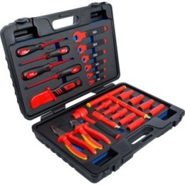 Ring/ratel steeksleutel set 7-delig metrisch