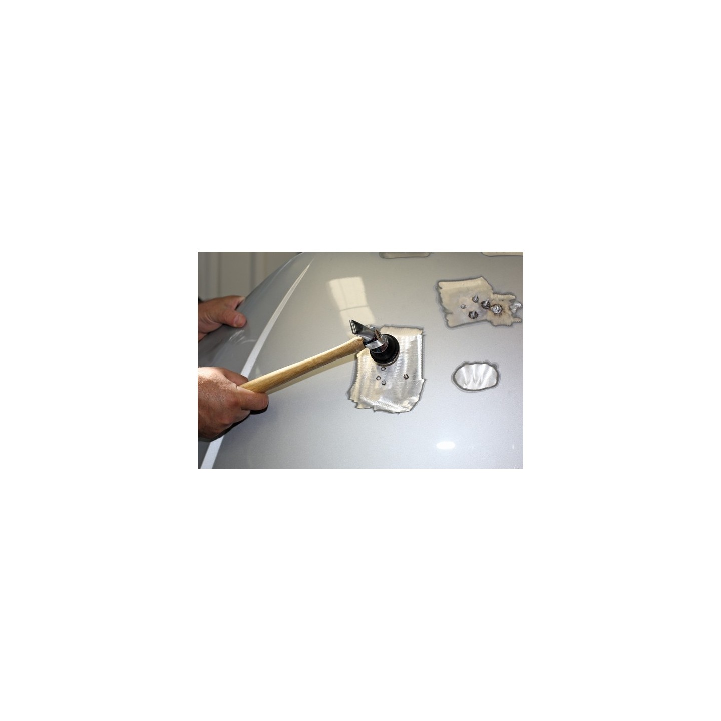 Krimphamer met draaikop Power-Tec
