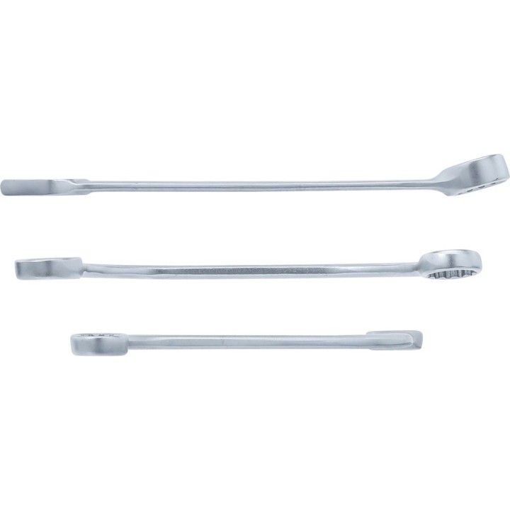 Ring/steeksleutel set 12-delig INCH maten