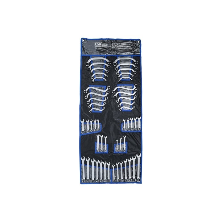 Steek-/ringsleutelassortiment Inch / Metrisch | 50-dlg BGS 32500