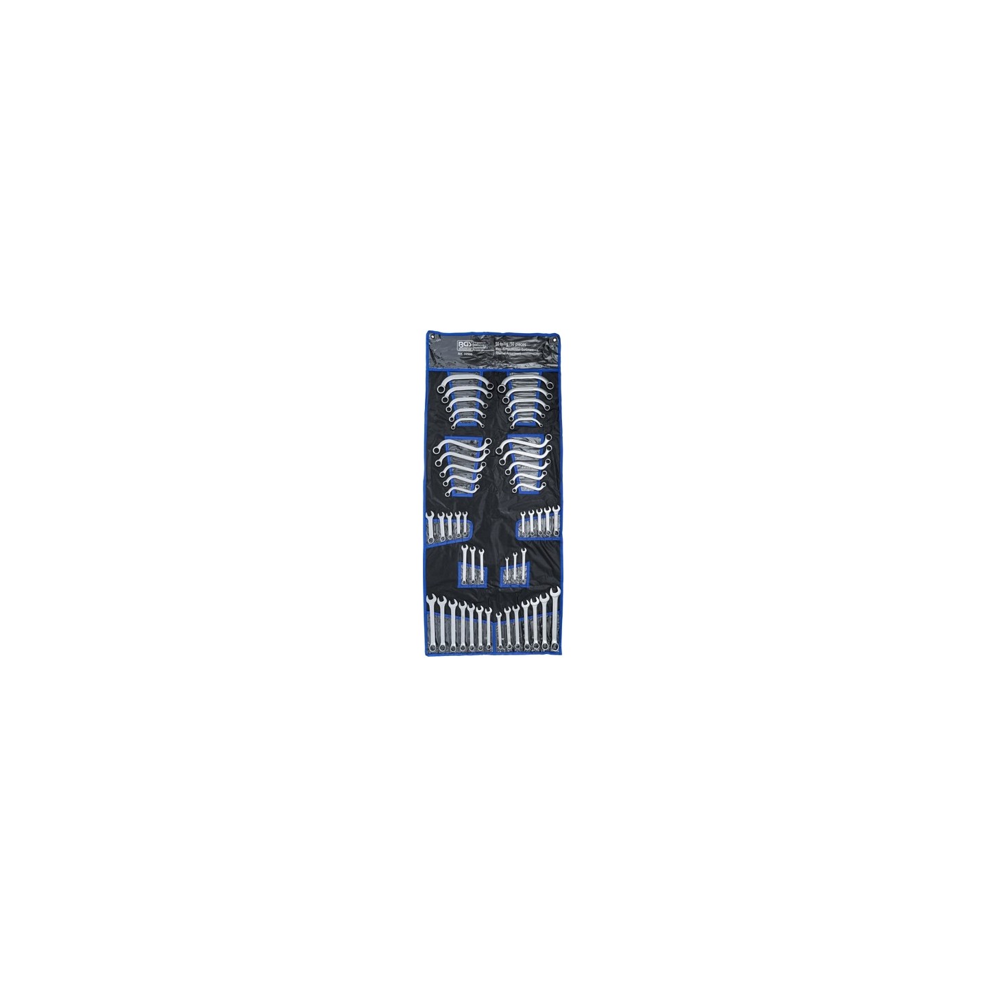 Steek-/ringsleutelassortiment Inch / Metrisch | 50-dlg BGS 32500