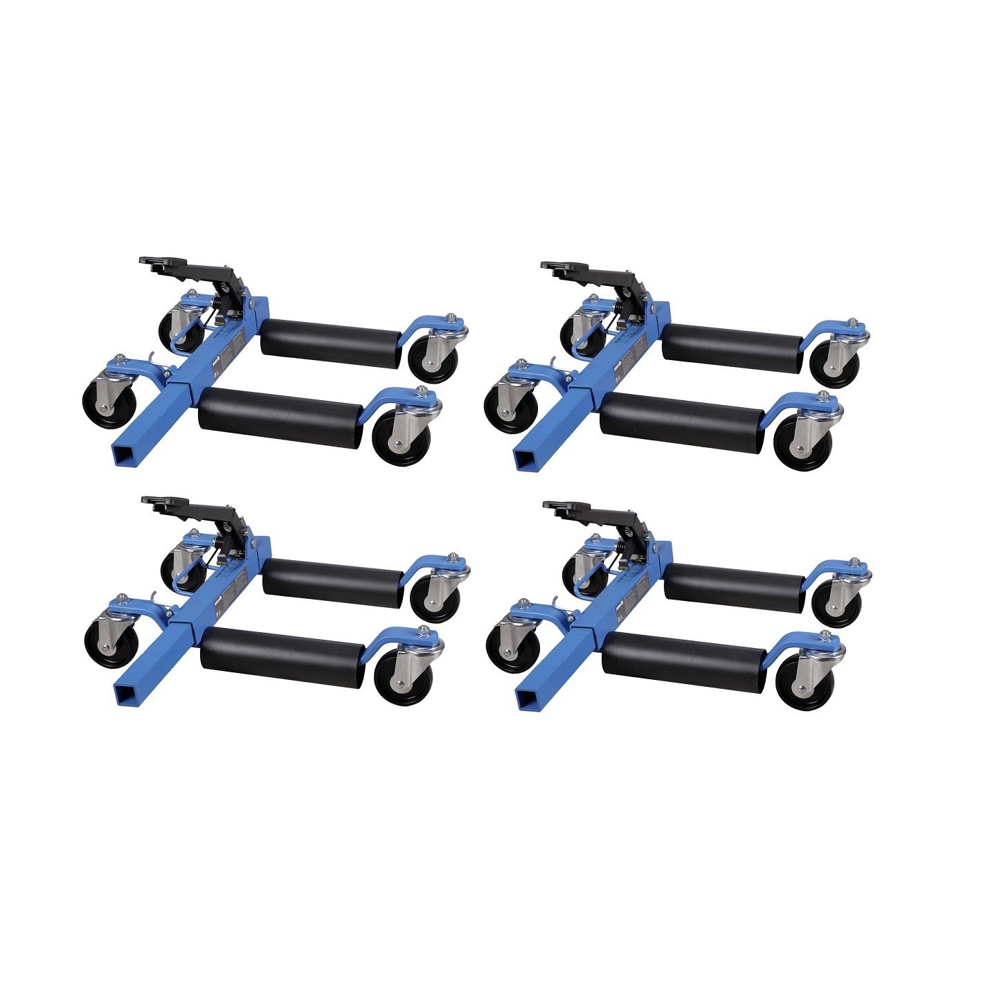 Automovers Mechanisch - set van 4 stuks.