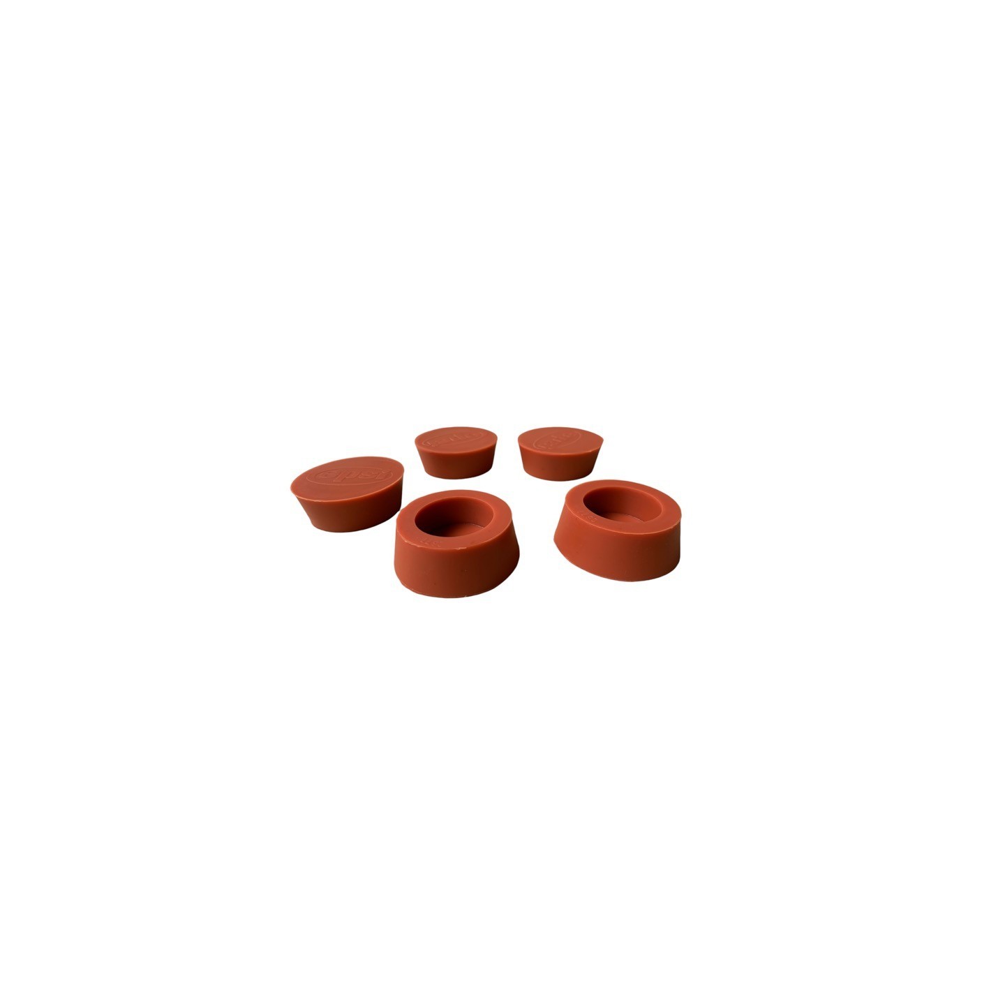 Conische stoppen 58/68 mm 5 stuks
