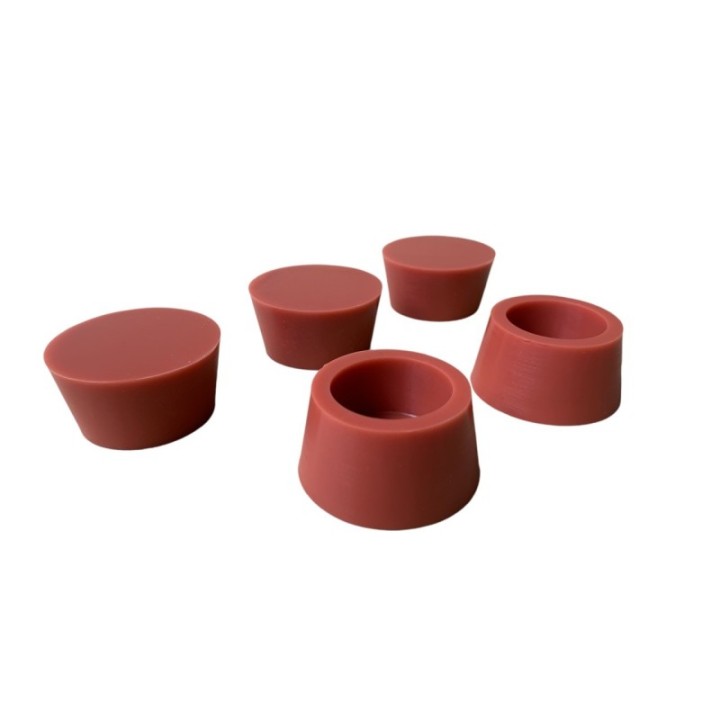 Assortiment siliconen kappen - Kleine maten