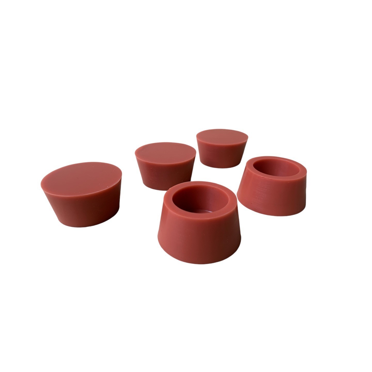 Assortiment siliconen kappen - Kleine maten
