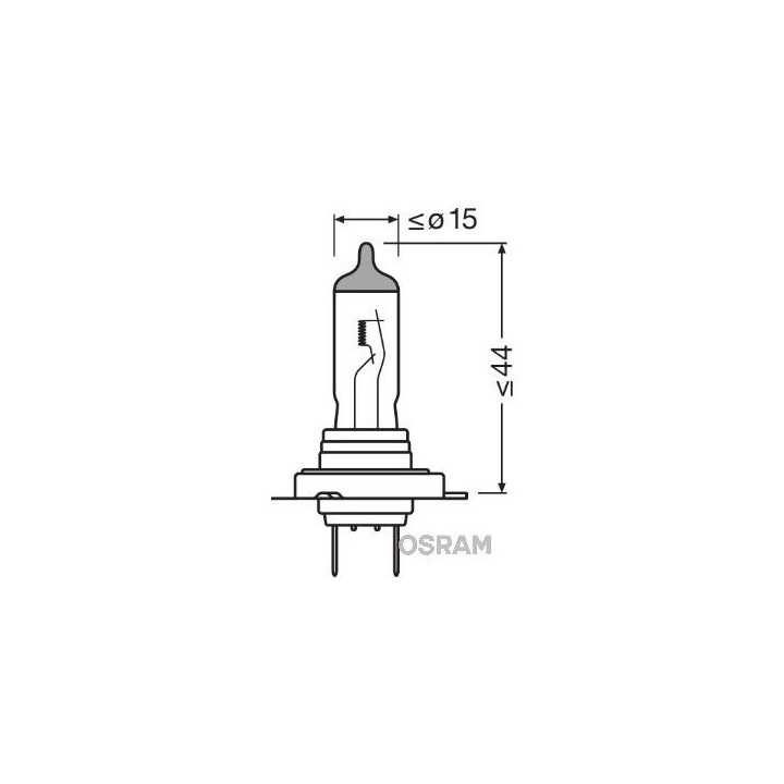 Lamp 12v 55w H7 Px26d