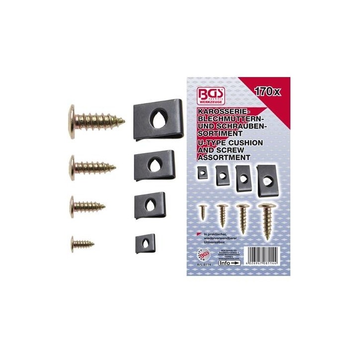Assortiment parkers en speednuts 170 delig