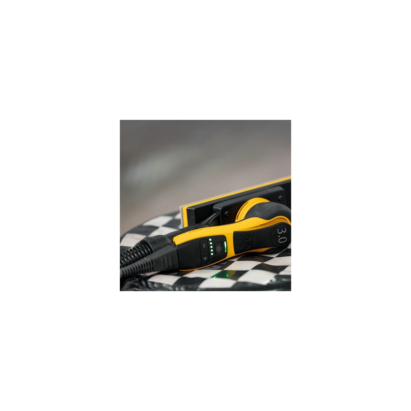 Mirka® DEOS II 383 70 mm x 198 mm, uitslag 3.0 mm vlakschuurmachine excentrisch