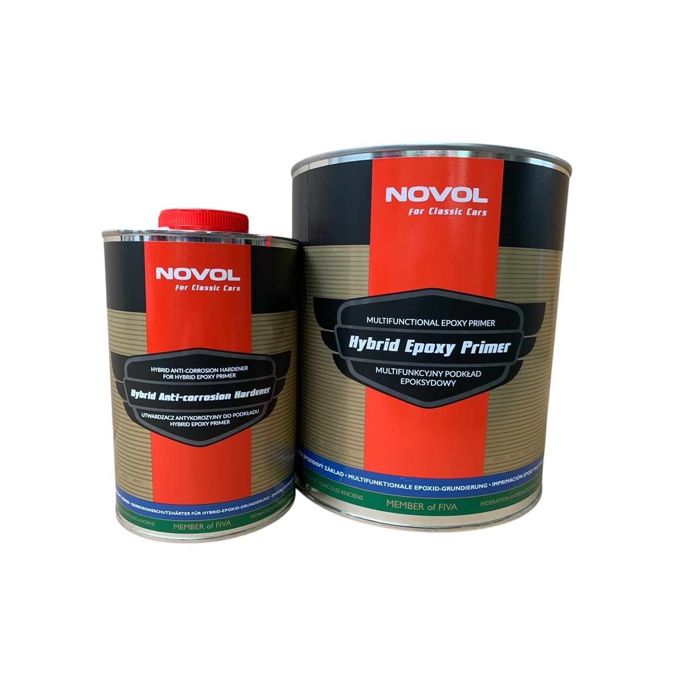 Hybrid epoxy primer anti-corrosion set 3.5 liter - NOVOL