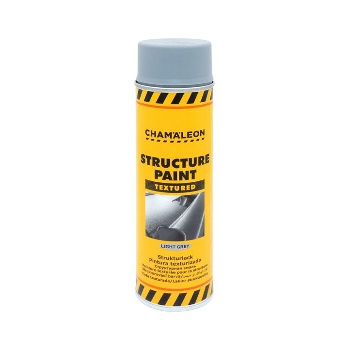 Structuurspray lichtgrijs spuitbus 500 ml - Chamäleon