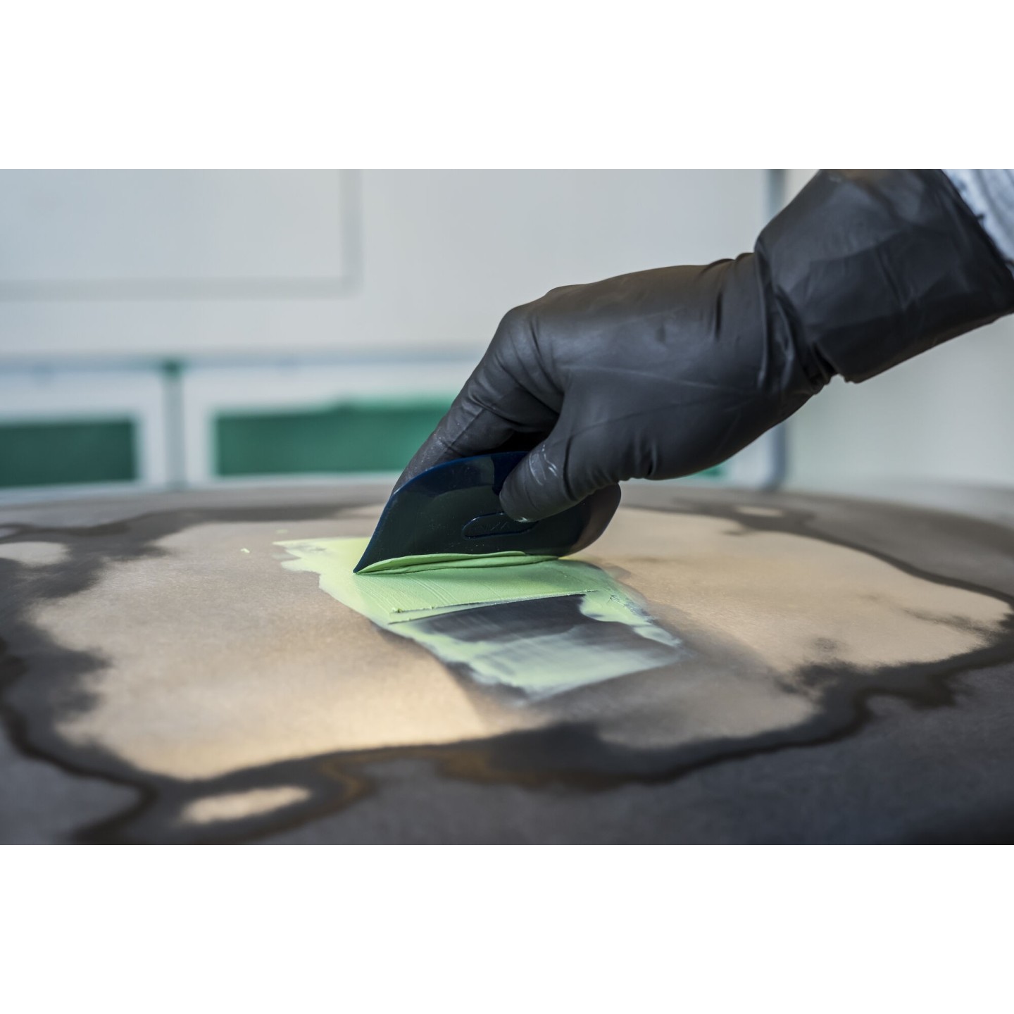 Plamuur rubber - complexe contouren