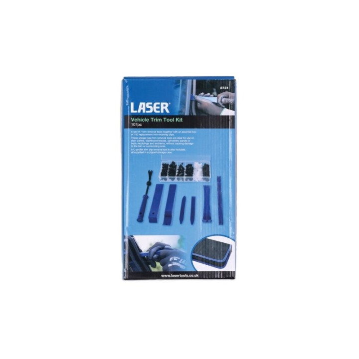 Bekleding demontage set 107-delig