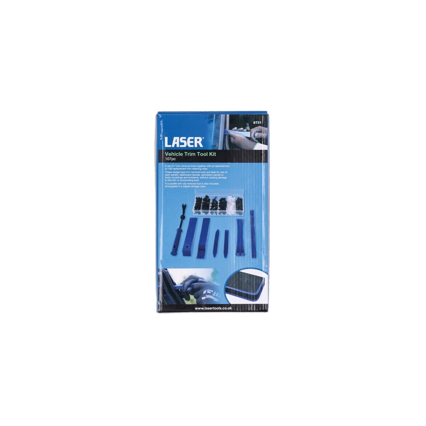 Bekleding demontage set 107-delig