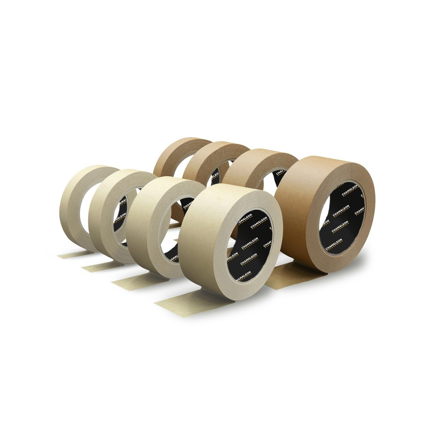 Maskeertape 18mm 90 °C - doos 48 rollen Chameleon