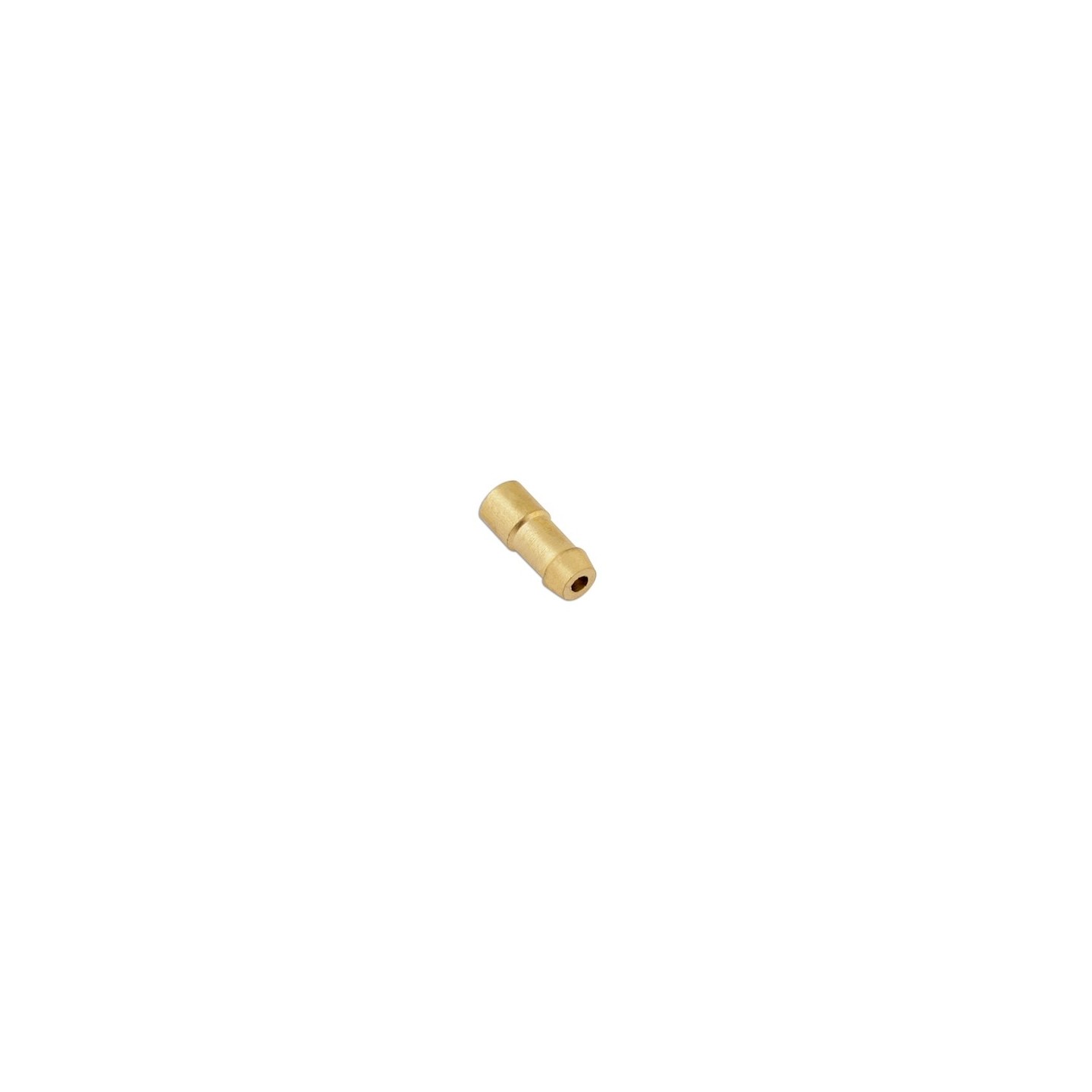 Messing kogelconnector- 50 stuks - brass bullet connector