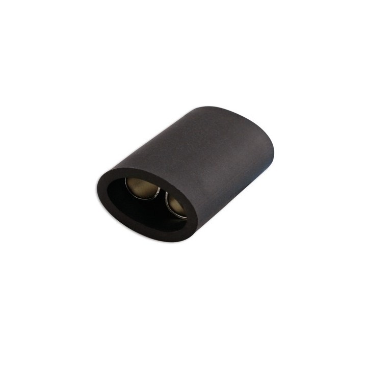 Linnen tape voor kabelbescherming, zwart 19mm x 25M