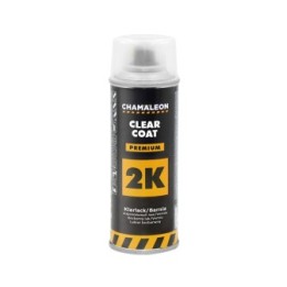 2K blanke lak premium hoogglans spuitbus 200ml Chamäleon
