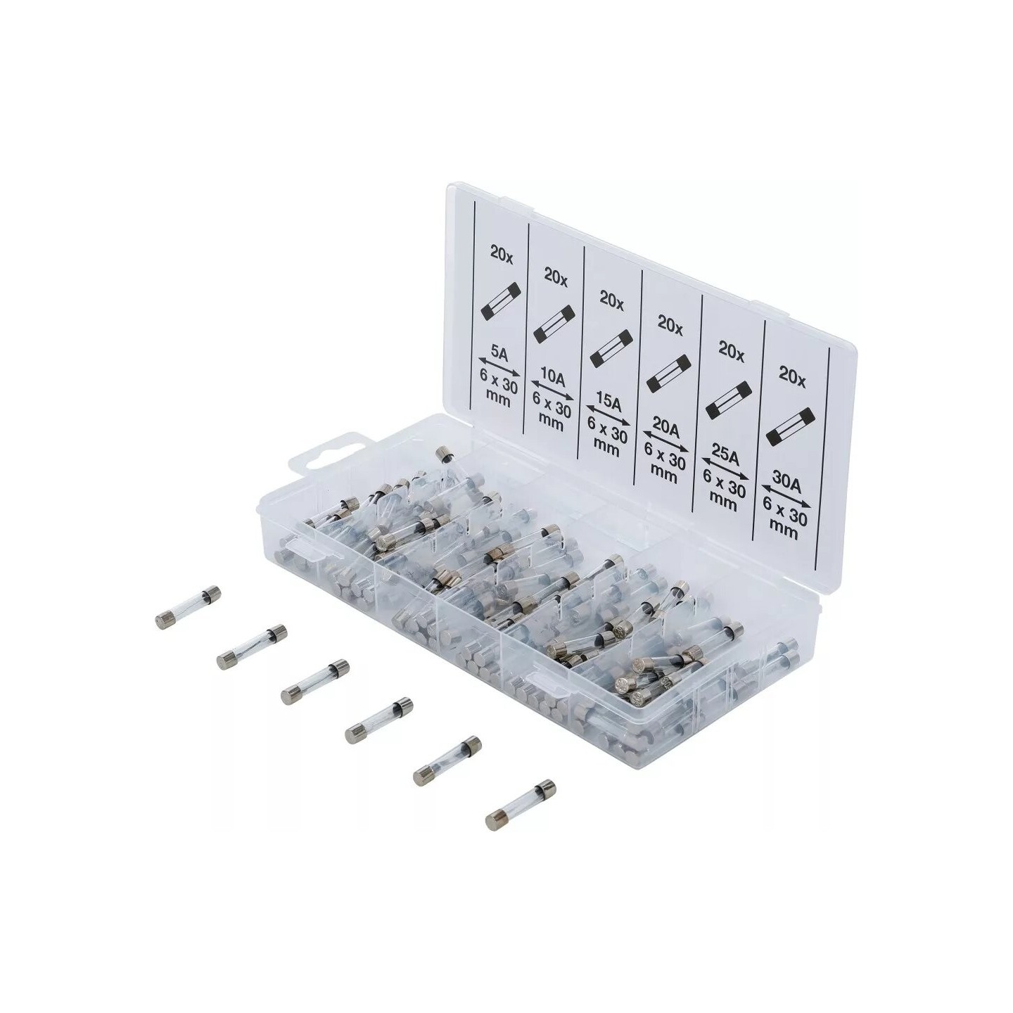 Assortiment zekeringen 97-delig