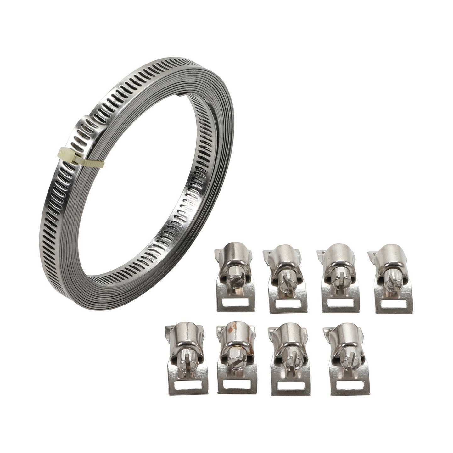 Assortiment Slangklemmen met schroevendraaier 50 delig
