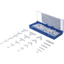 Assortiment slangverbinders, brandstofbestendig 100-dlg