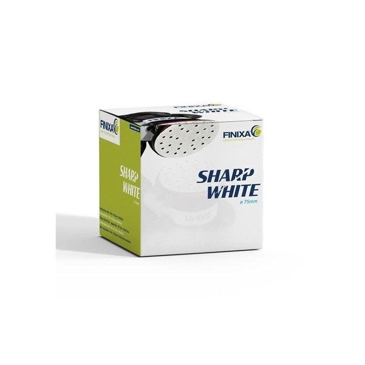 SharpWhite schuurschijven Ø75mm - Multihole P80 50st. - Finixa