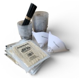 Nylon verfzeefjes 190 micron 125 stuks