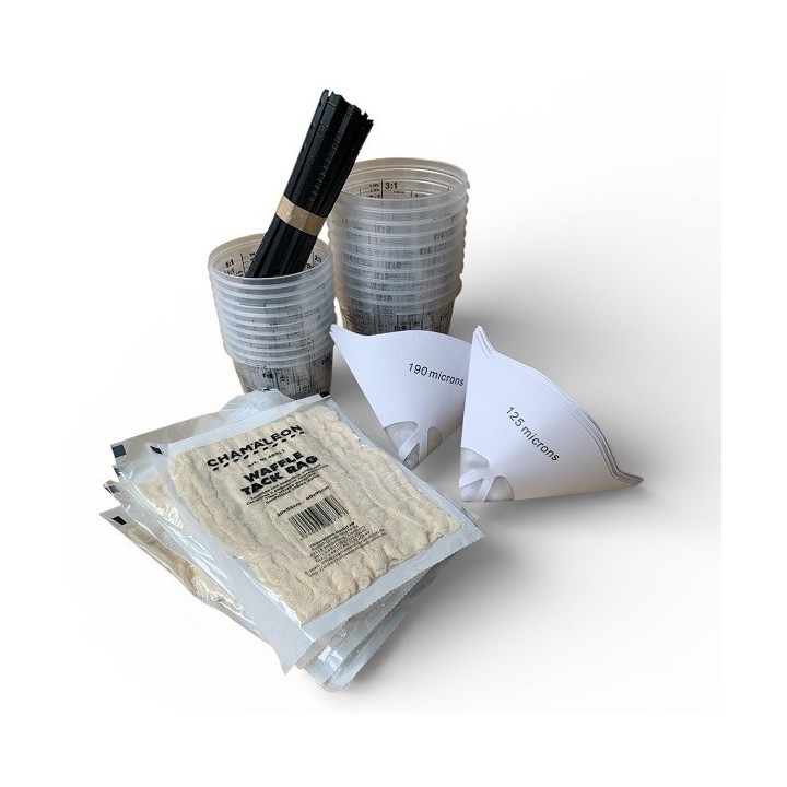 Nylon verfzeefjes 190 micron 125 stuks