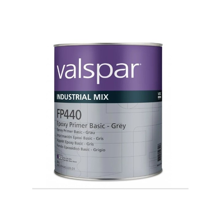 FP440 Epoxy Primer Basic - Grey - 3 Liter Valspar VIM