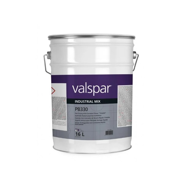 PB330 Fast Drying Anti-Corrosion Primer “Tintable” - 16 Liter Valspar VIM