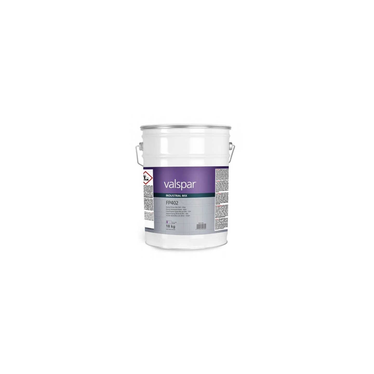 FP402 Epoxy Primer Zinc Rich - Grey - 18KG Valspar VIM