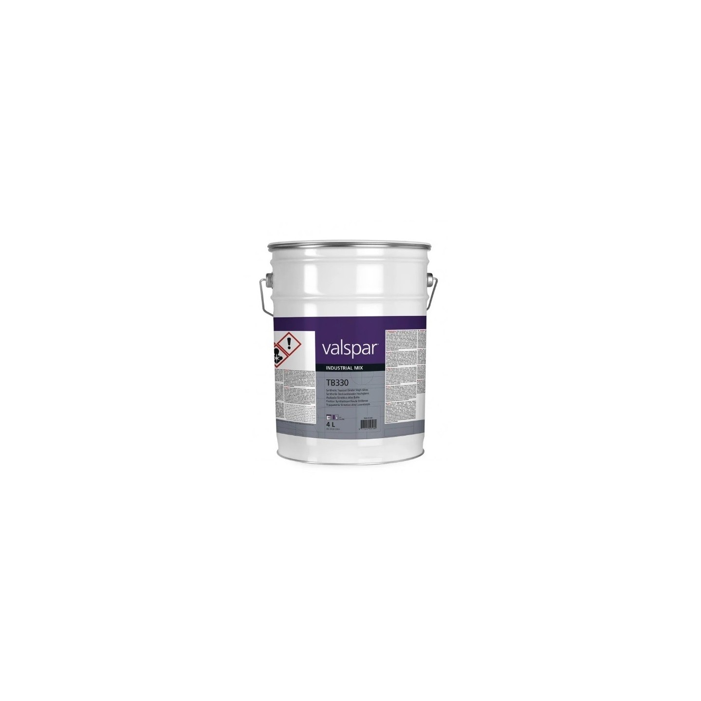 4L TB330 Synthetic Topcoat binder high gloss Valspar VIM