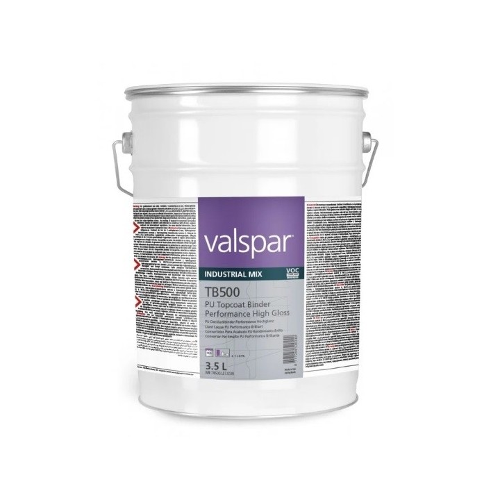 3.5L TB500 PU Topcoat binder Performance high gloss Valspar VIM