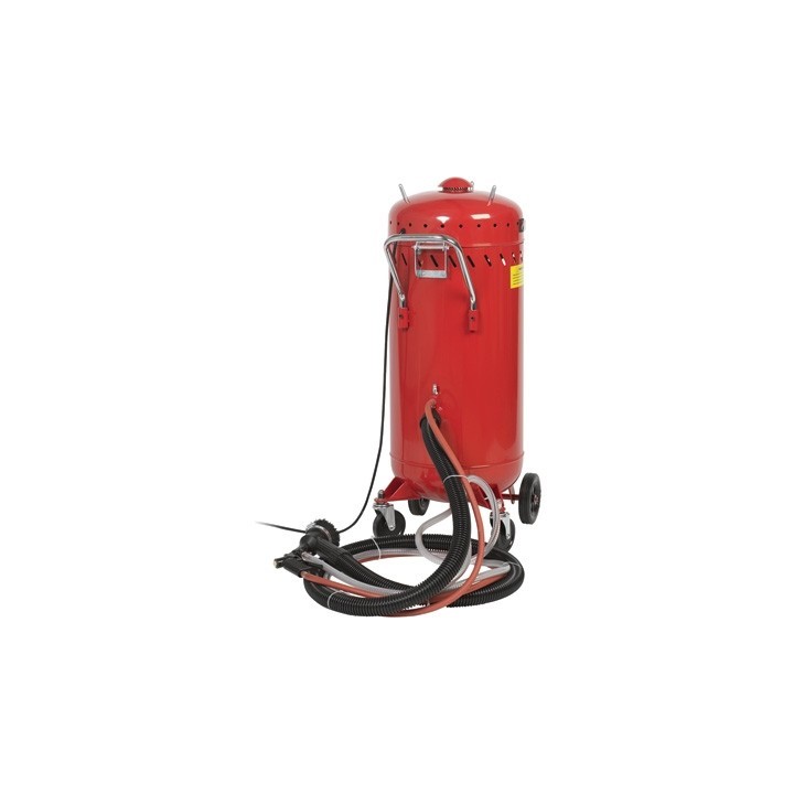 Mobiele straalketel met afzuiging