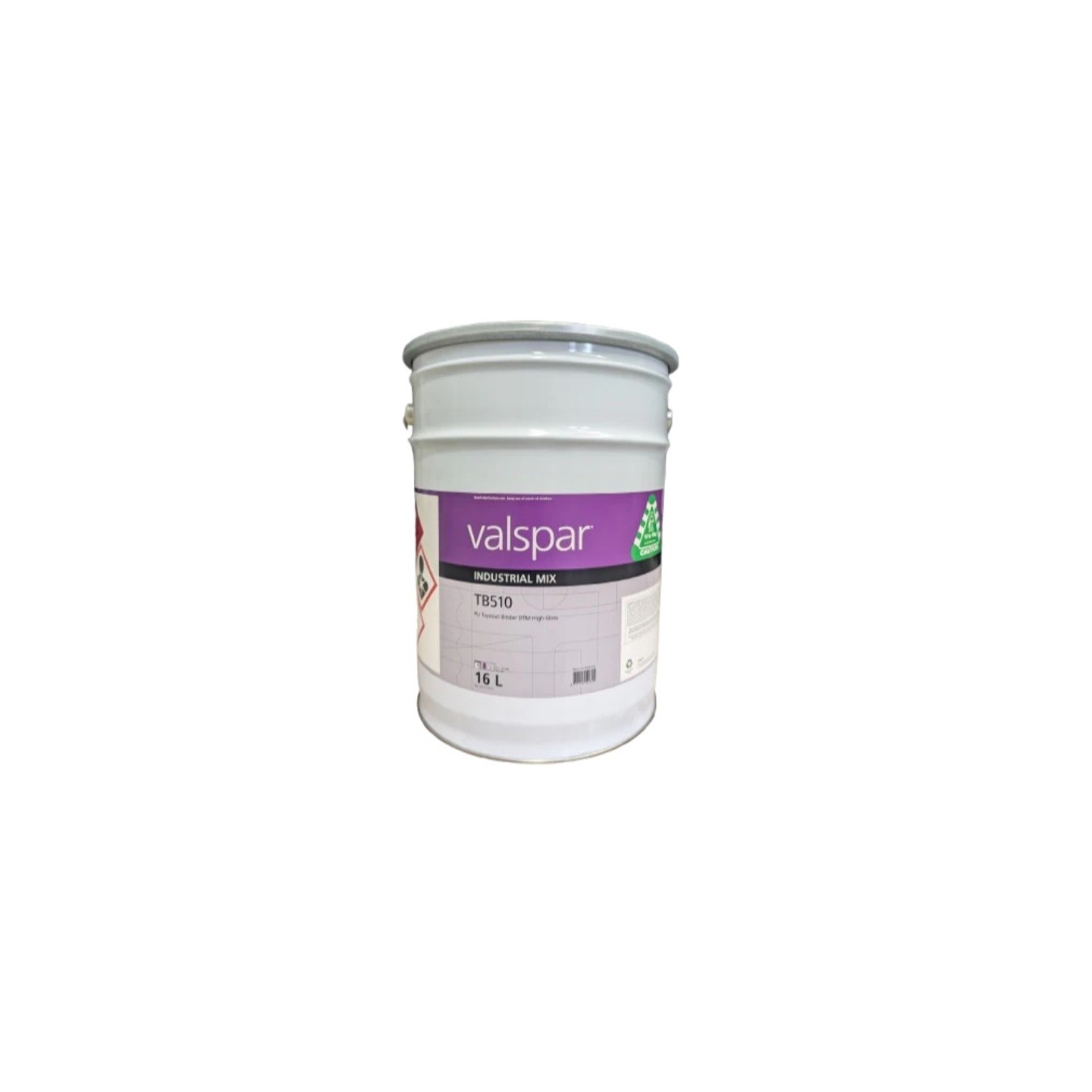 16L TB510 PU Topcoat binder DTM high gloss Valspar VIM