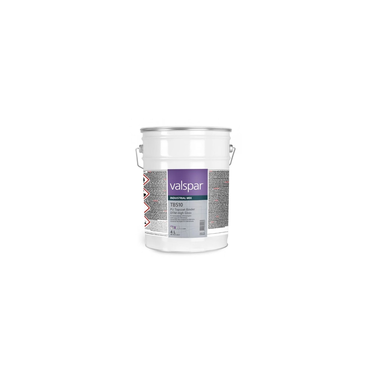 4L TB510 PU Topcoat binder DTM high gloss Valspar VIM