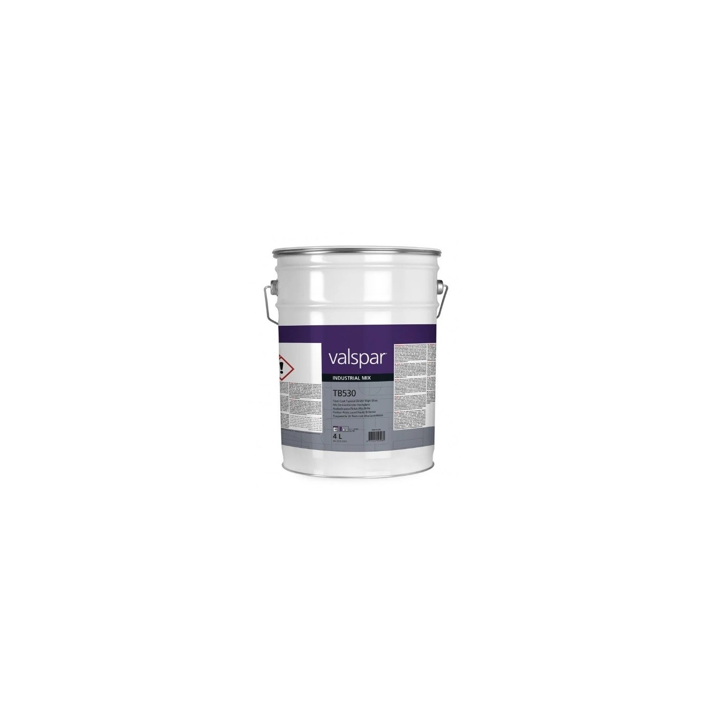 4L TB530 Fleet-Coat Topcoat binder high gloss Valspar VIM