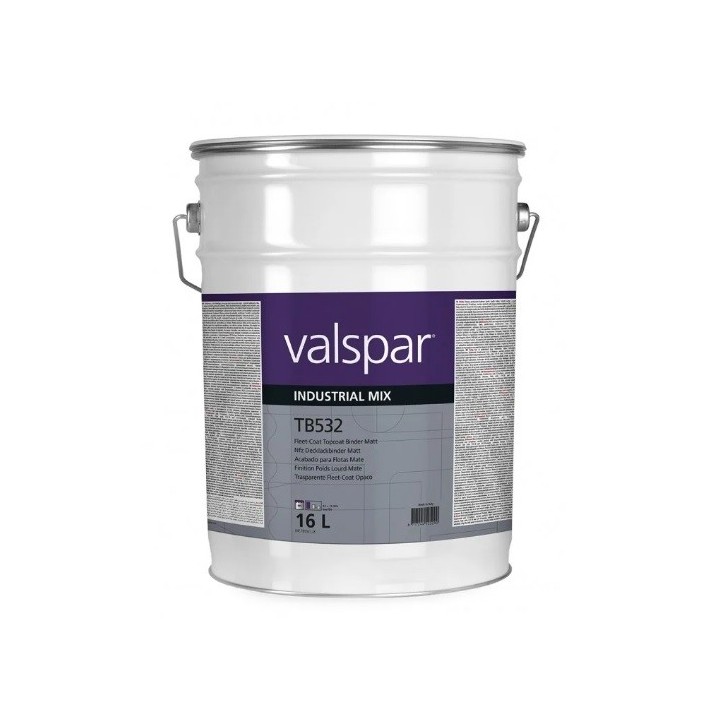 16L TB532 Fleet-Coat Topcoat binder Matt Valspar VIM