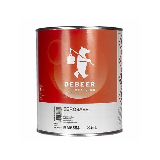 MM5564 Bright Green Blue 3.5 Liter Mengkleur BeroBase 500 Series