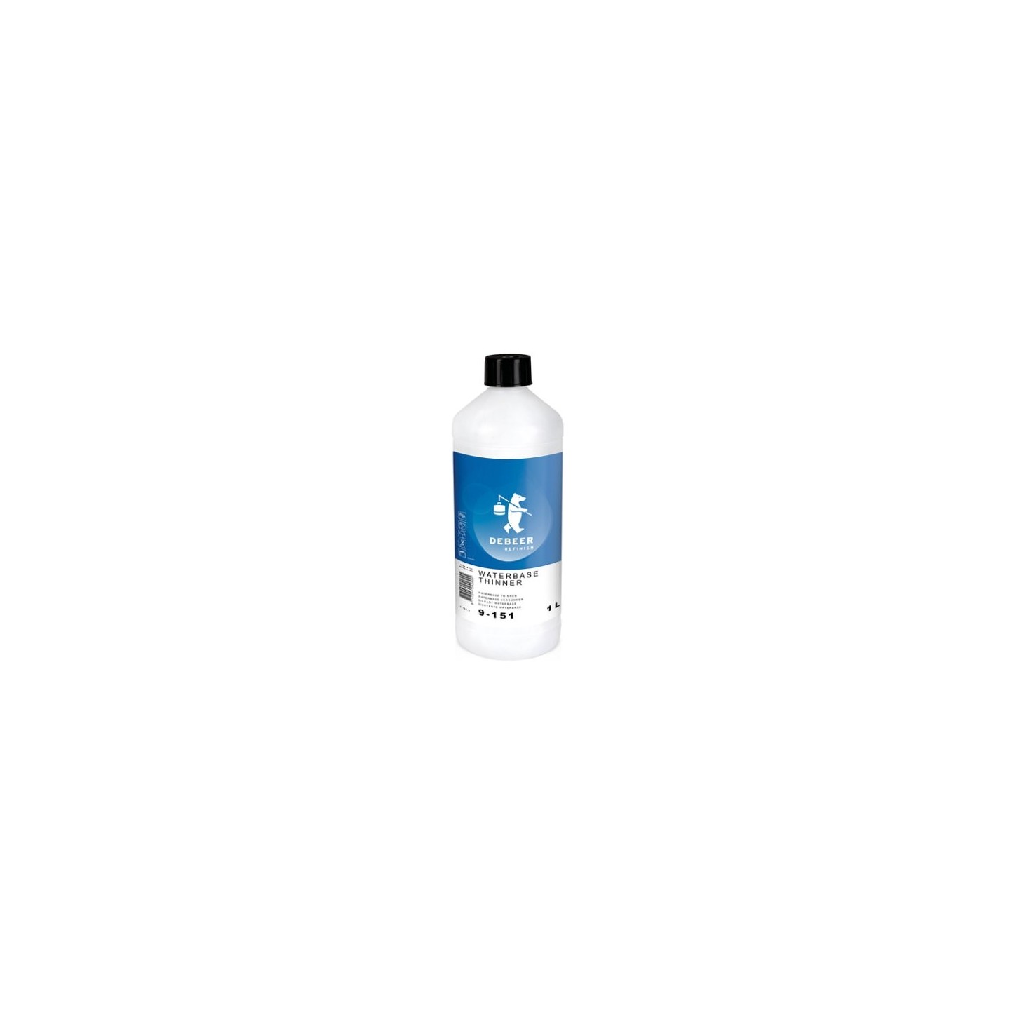 WaterBase Thinner DeBeer 1 liter 900+