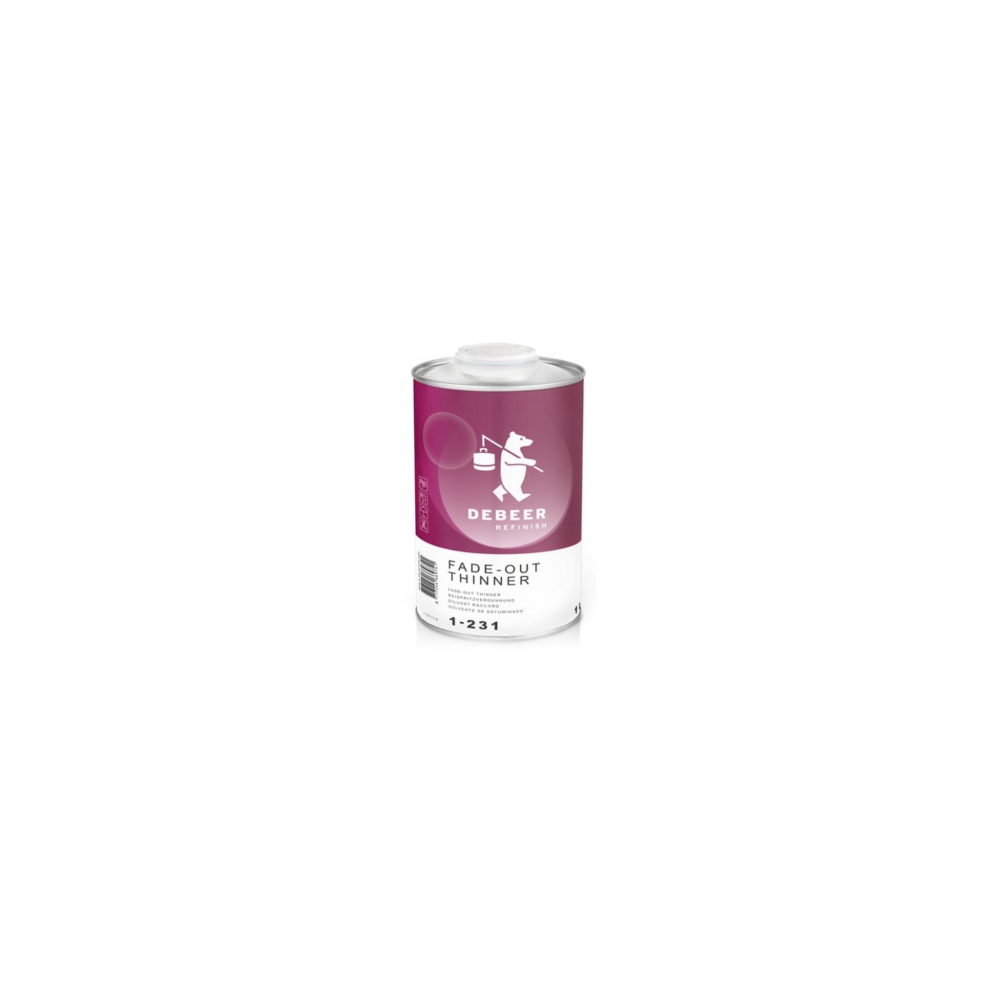 1-231 Fade-Out Thinner Debeer 1 Liter