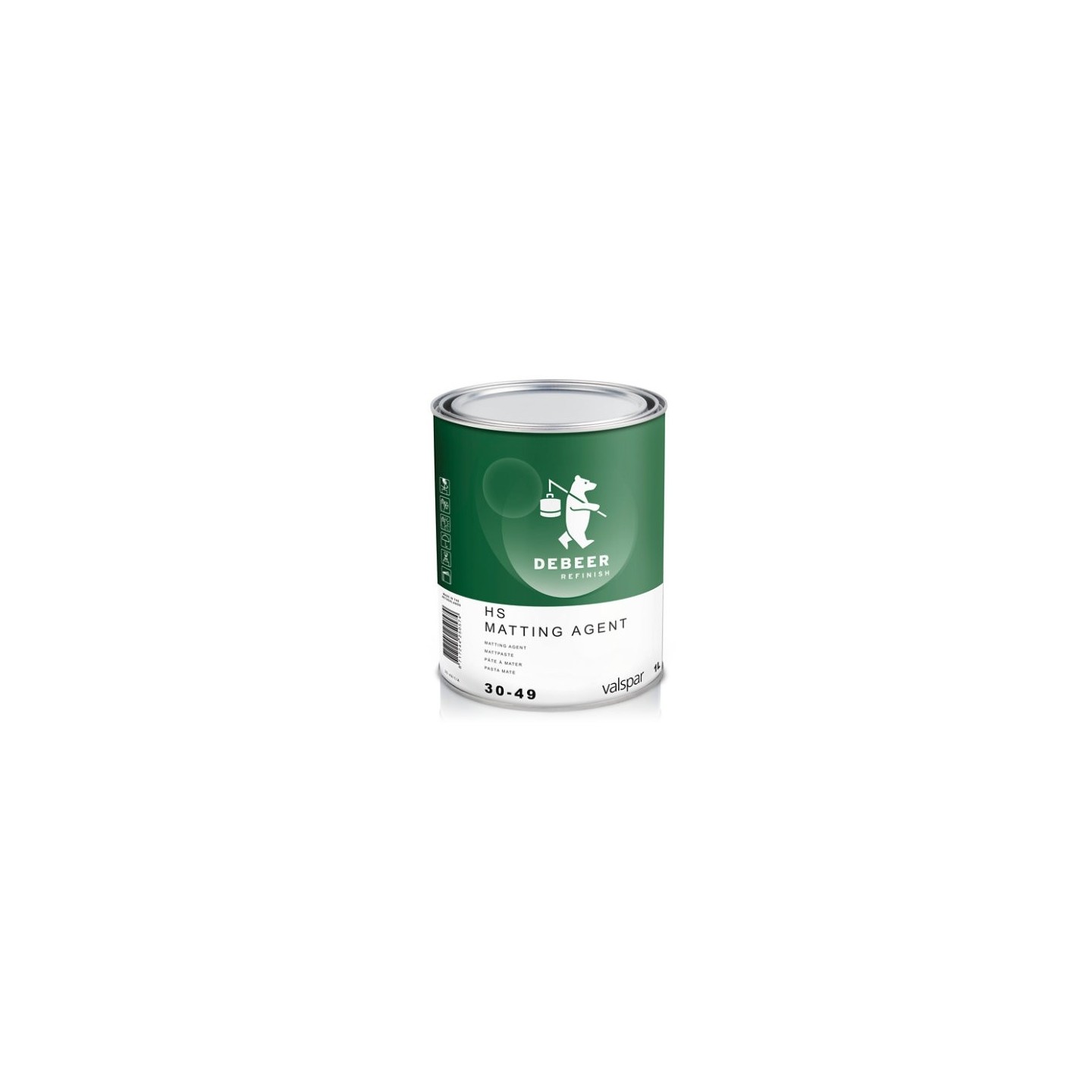 2K HS Matting Agent 1 Liter - 30-49 De Beer