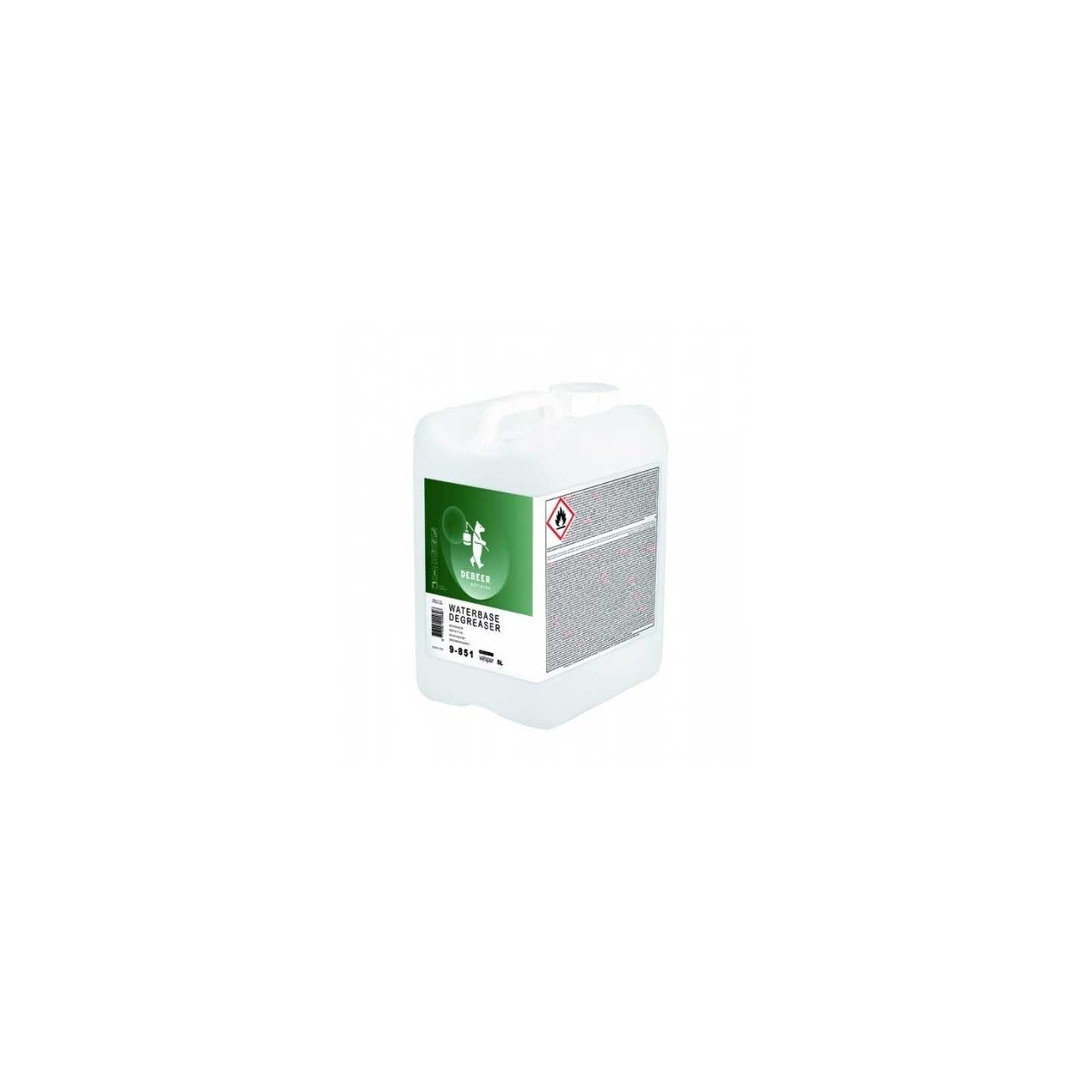 9-851 WaterBase Degreaser - 5 liter De Beer Ontvetter