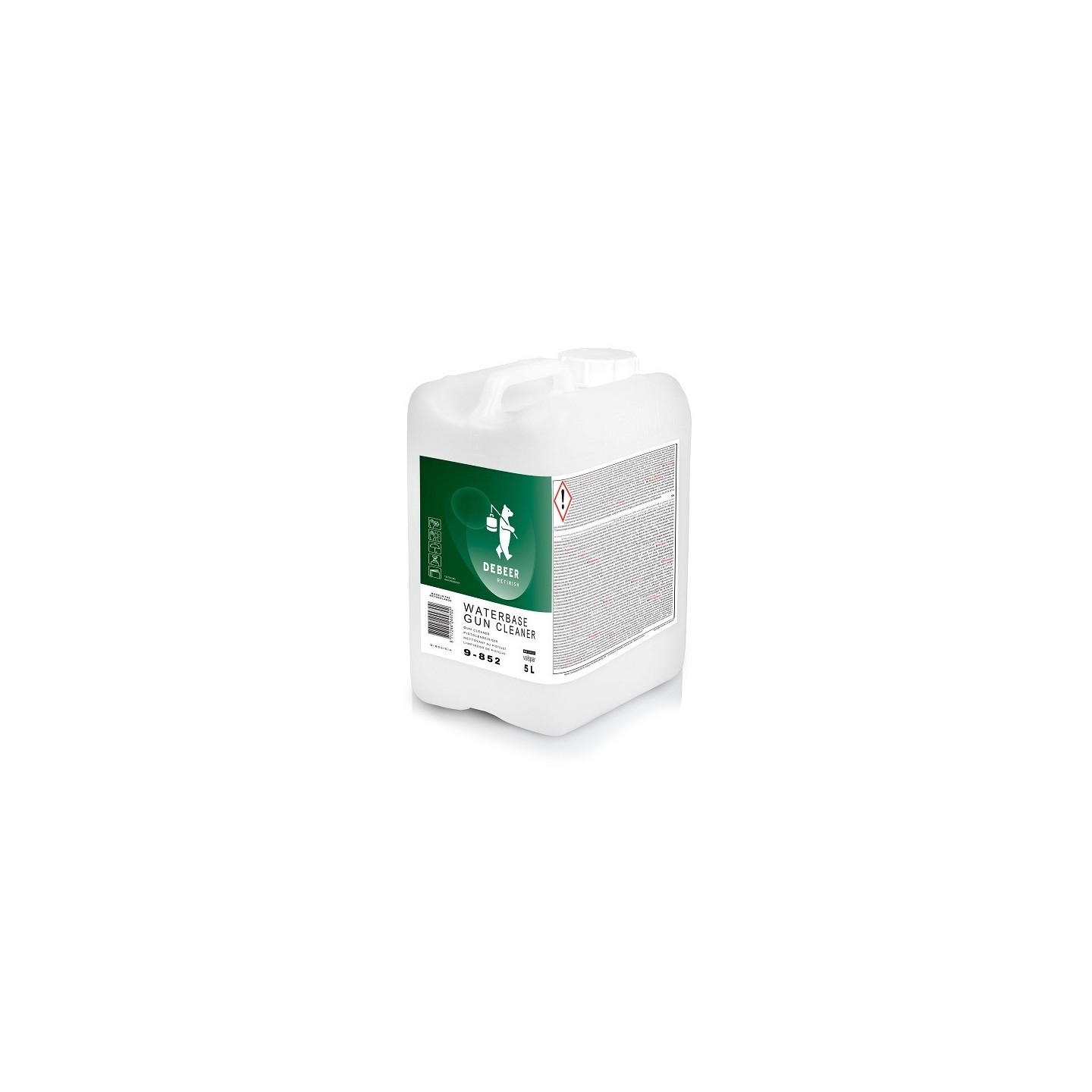 9-852 WaterBase Gun Cleaner -  5 liter De Beer