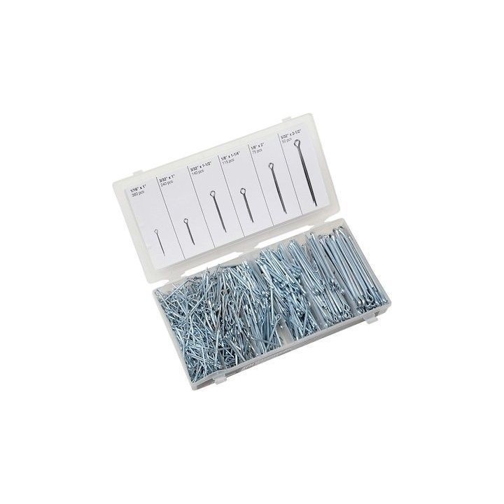 Assortiment splitpennen 1000 stuks