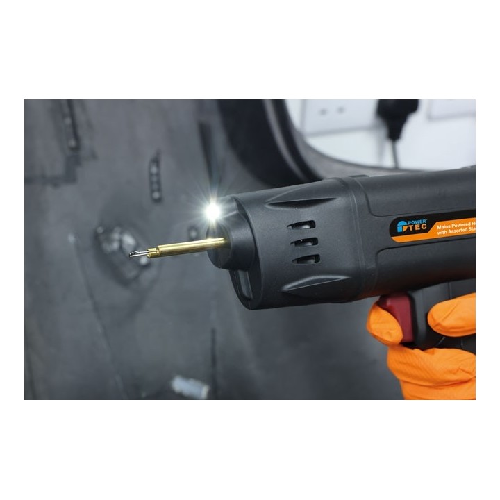 Kunststof reparatie systeem POWER-TEC - Hot Stapler 240 V