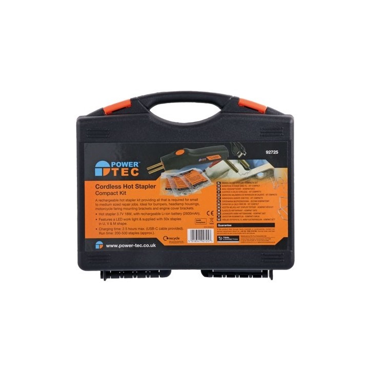 Draadloos Kunststof reparatie systeem POWER-TEC - Hot Stapler