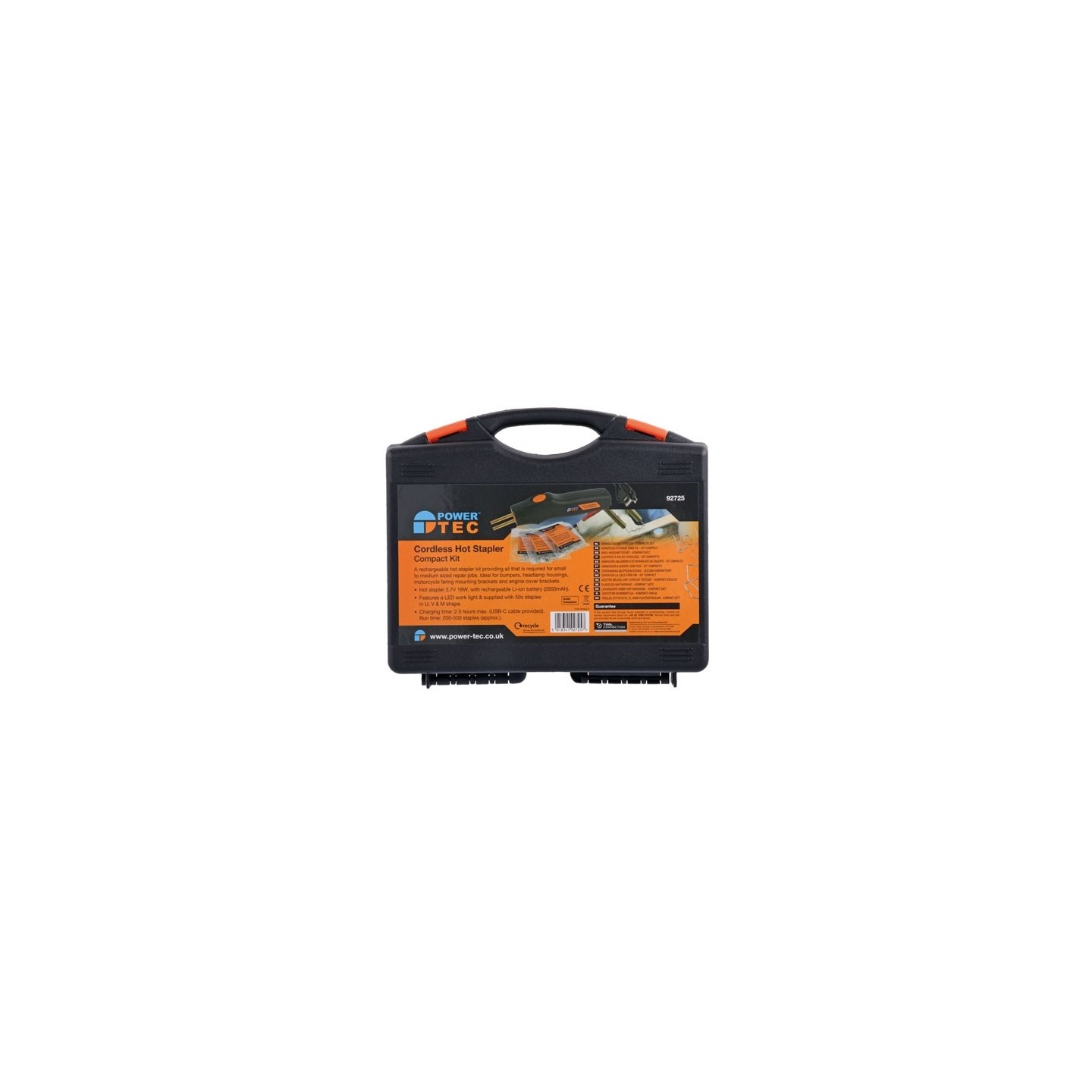 Draadloos Kunststof reparatie systeem POWER-TEC - Hot Stapler